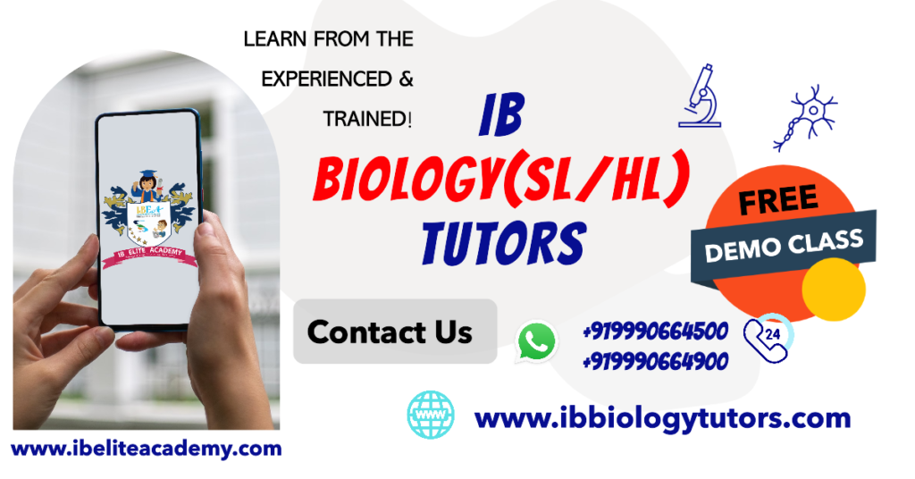 IB Biology IA Tuition